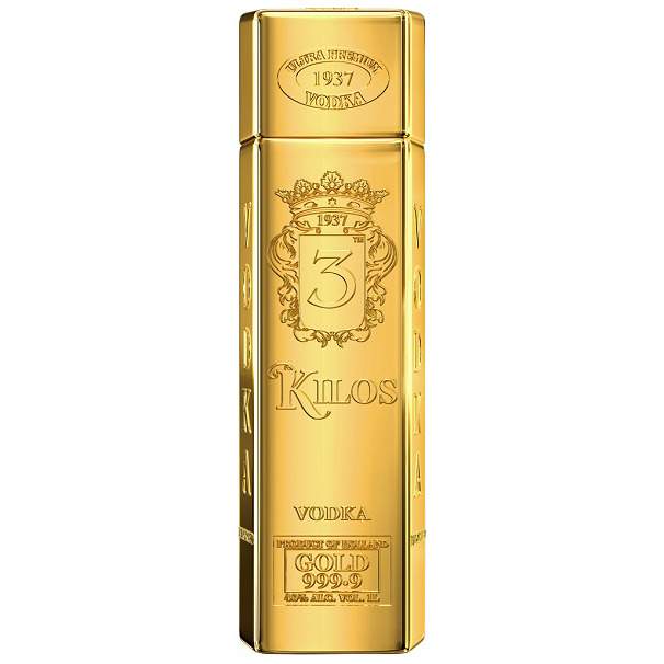 3 Kilos Vodka 1 liter