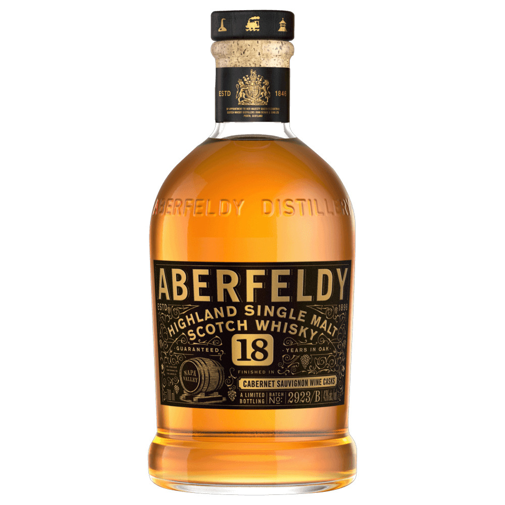Aberfeldy, 18 years - Napa Valley 70cl