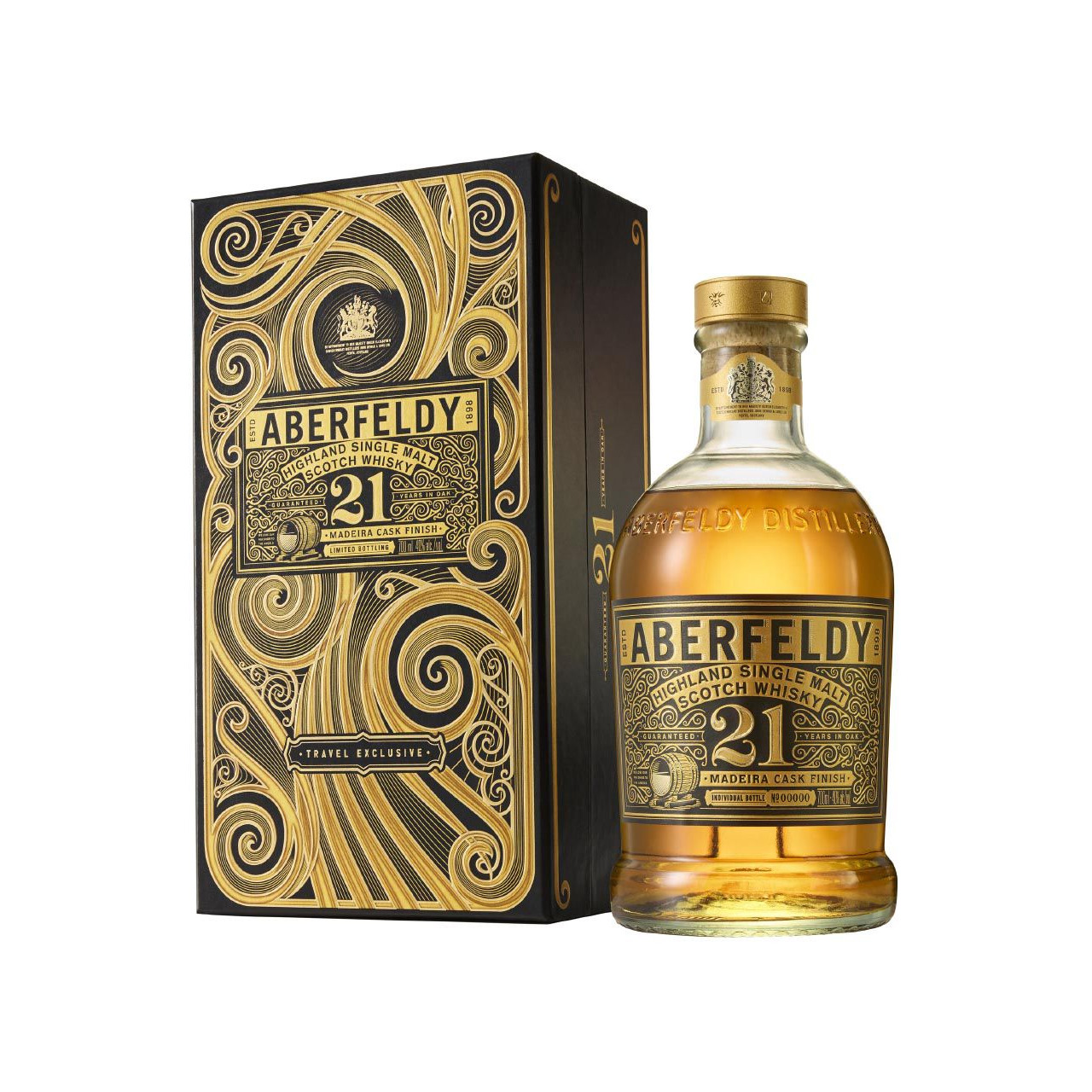 Aberfeldy, 21 years - Madeira Cask 70cl