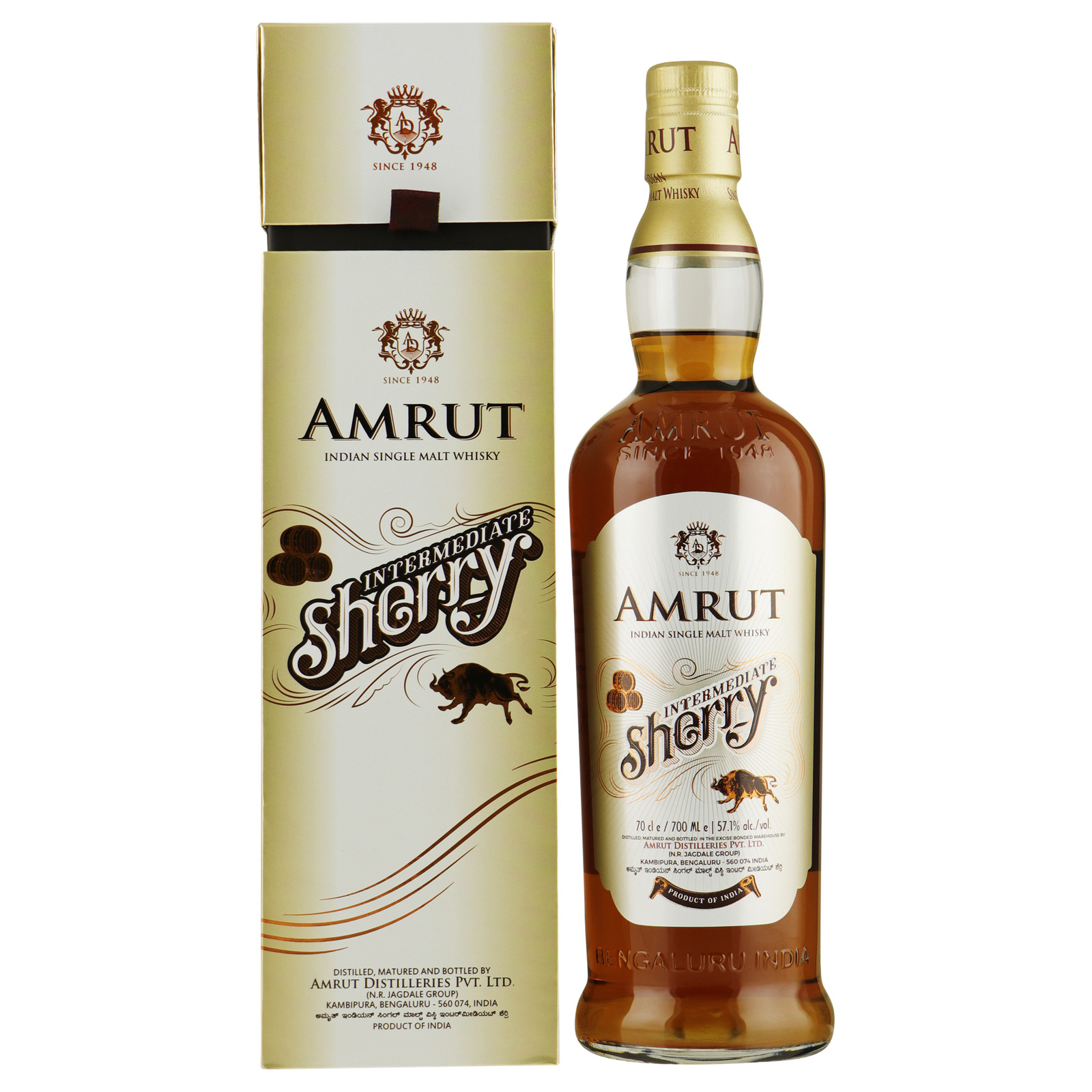 Amrut - Intermediate Sherry 70cl