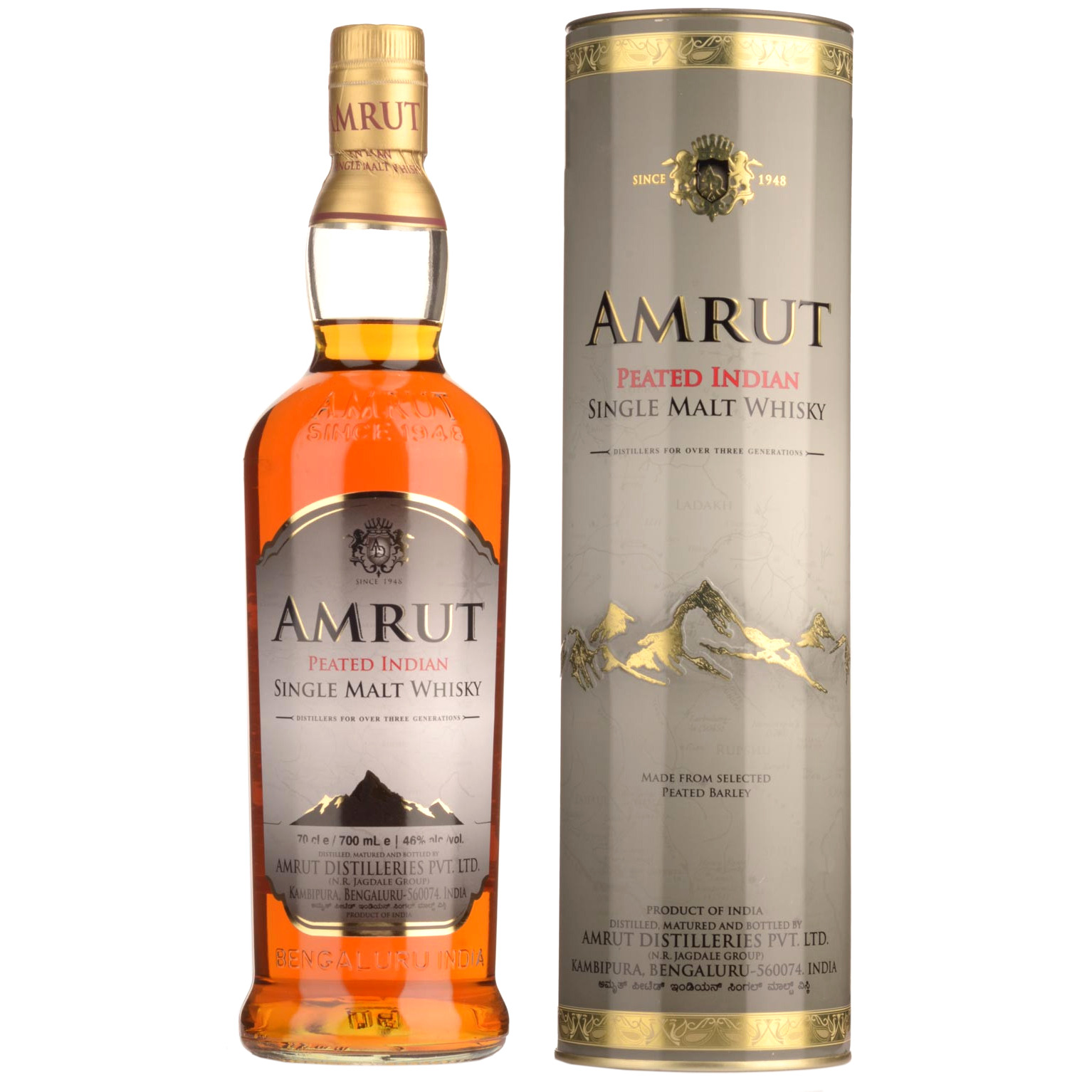 Amrut - Peated 70cl