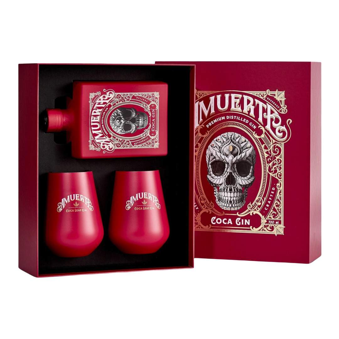 Amuerte - Red Edition Giftpack 2 Glazen 70cl