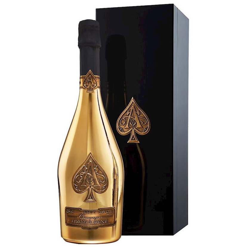 Armand De Brignac - Brut Gold in Houten Geschenkkist 75cl