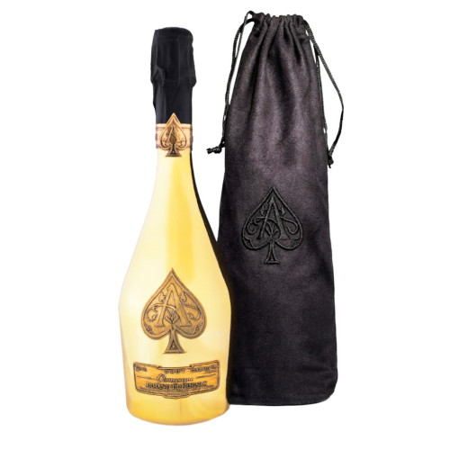 Armand de Brignac - Brut Gold Velvet Bag 75cl