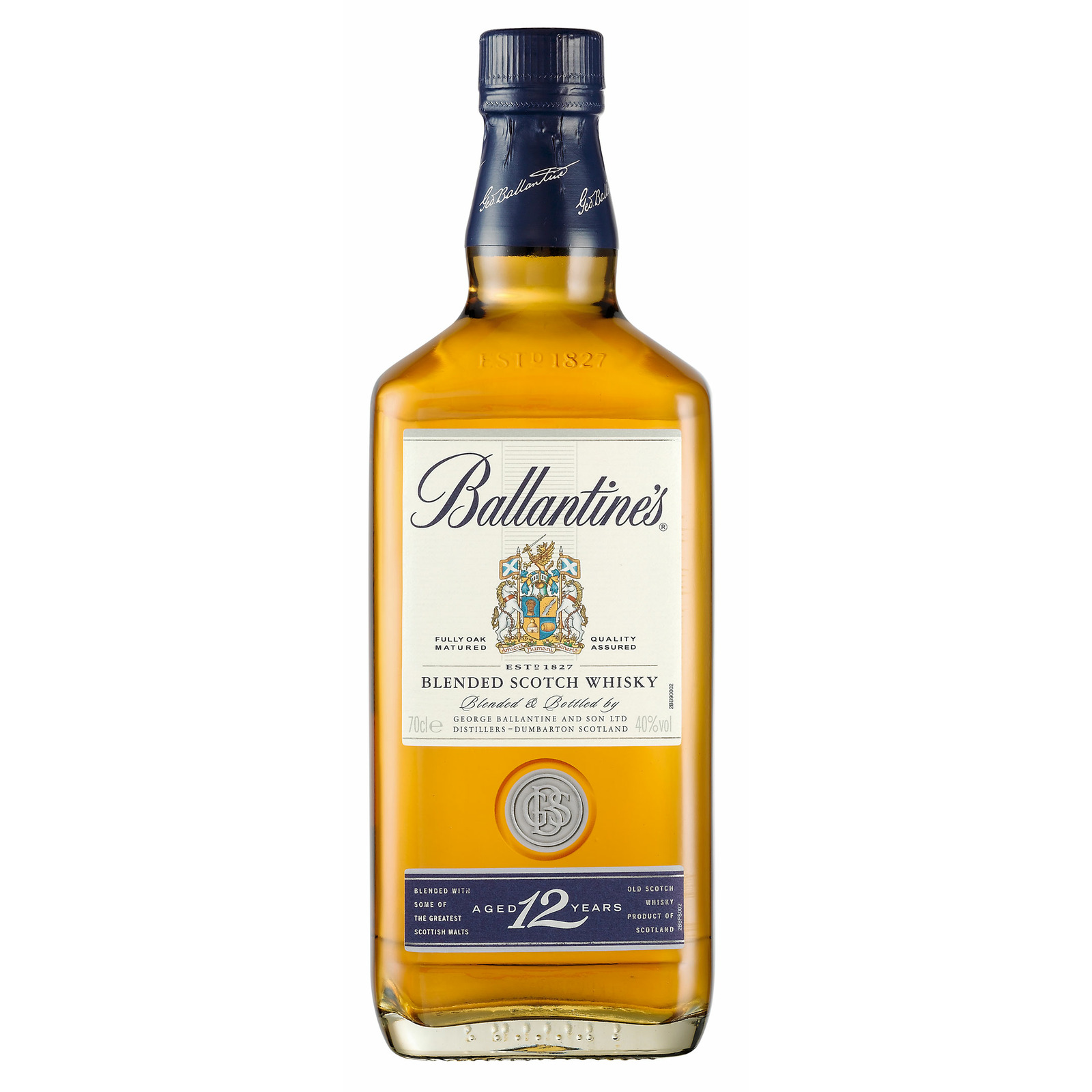 Ballantines, 12 years 70cl