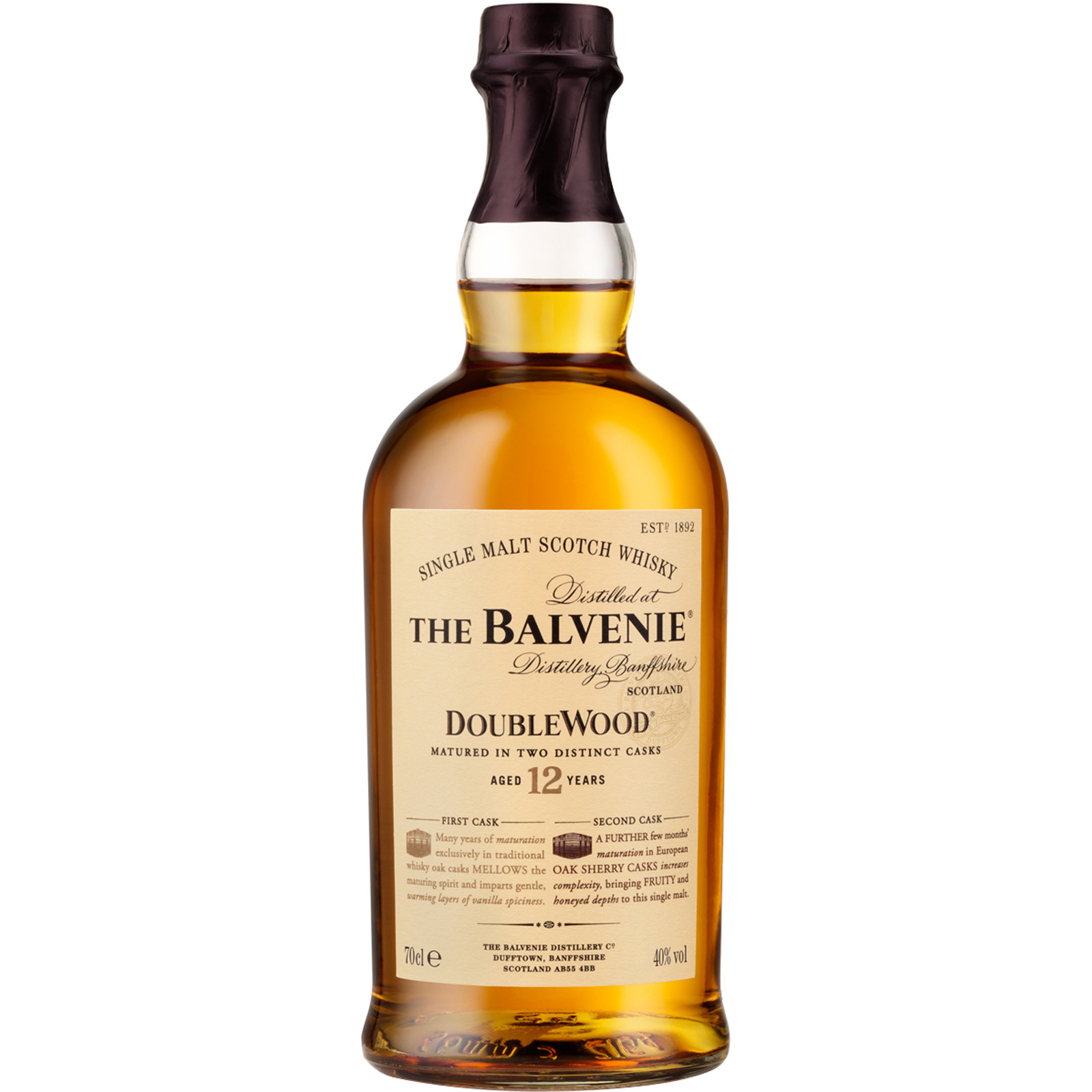 Balvenie, 12 years - Doublewood 70cl
