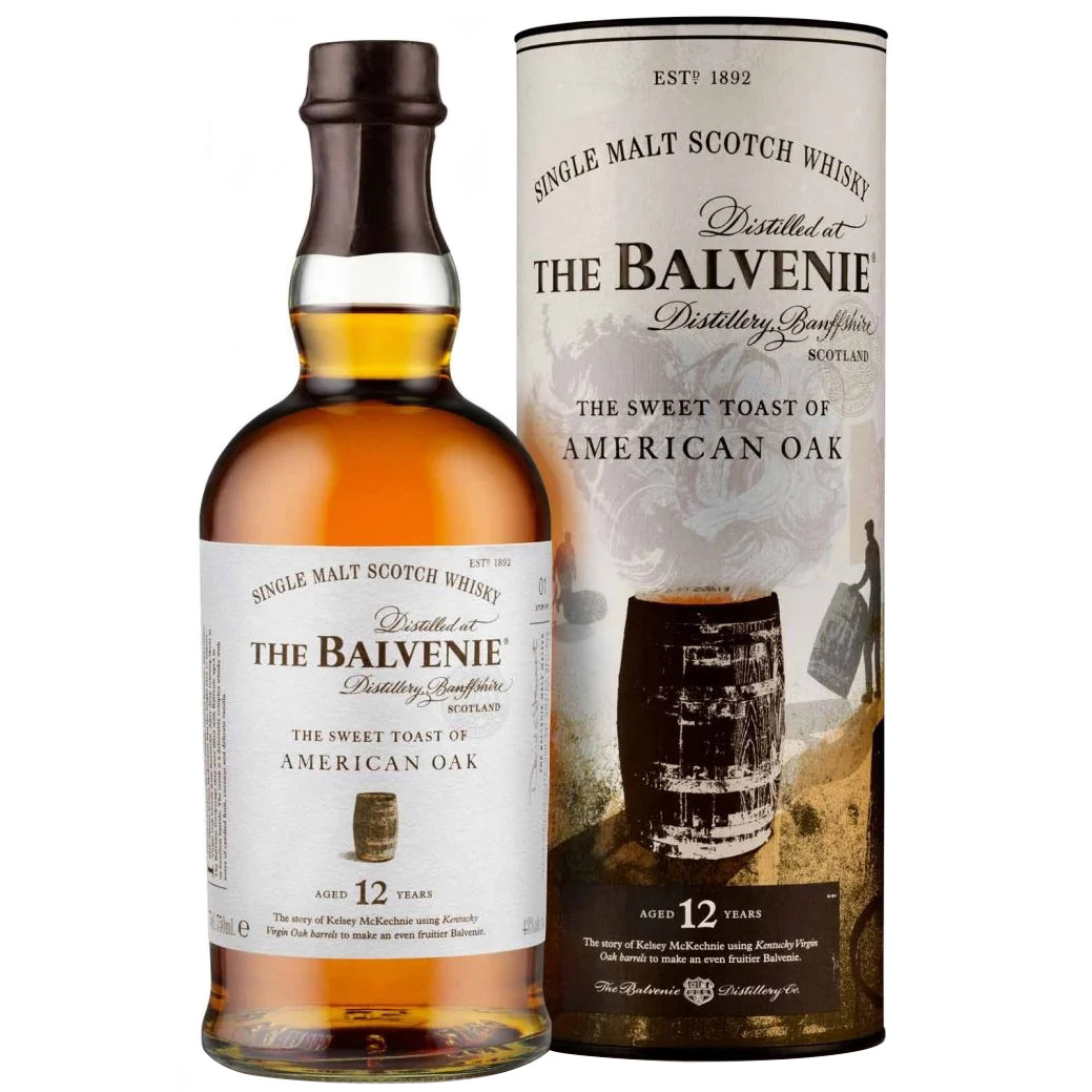 Balvenie, 12 years - The Sweet Toast of American Oak 70cl