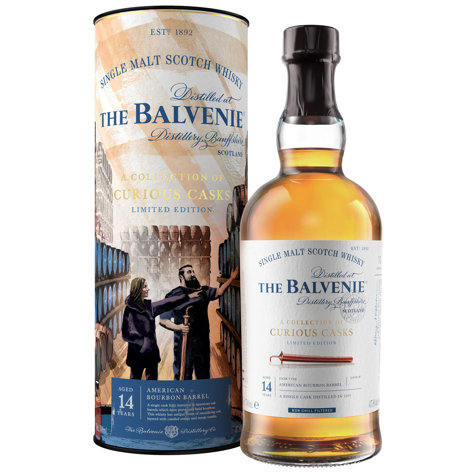 Balvenie - A Collection Of Curious Casks, 14 years 70cl