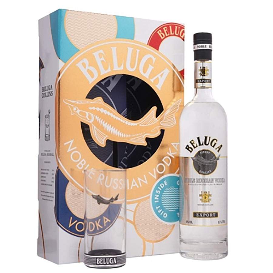Beluga - Finest Gift Set Glass 70cl