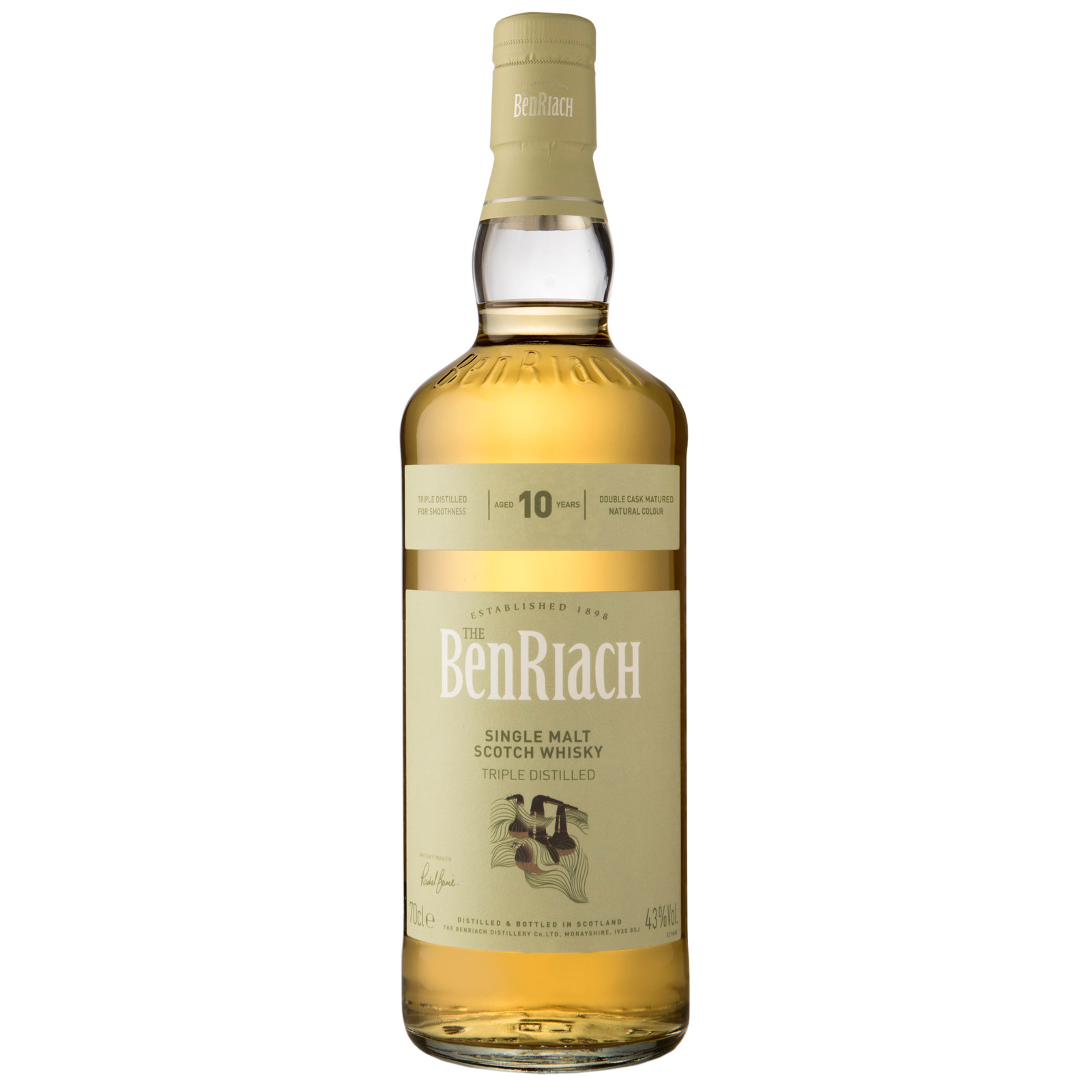 BenRiach, 10 years - Triple Distilled 70cl