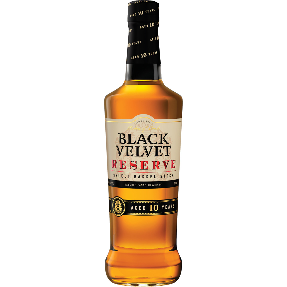 Black Velvet - Reserve, 10 years 1 liter