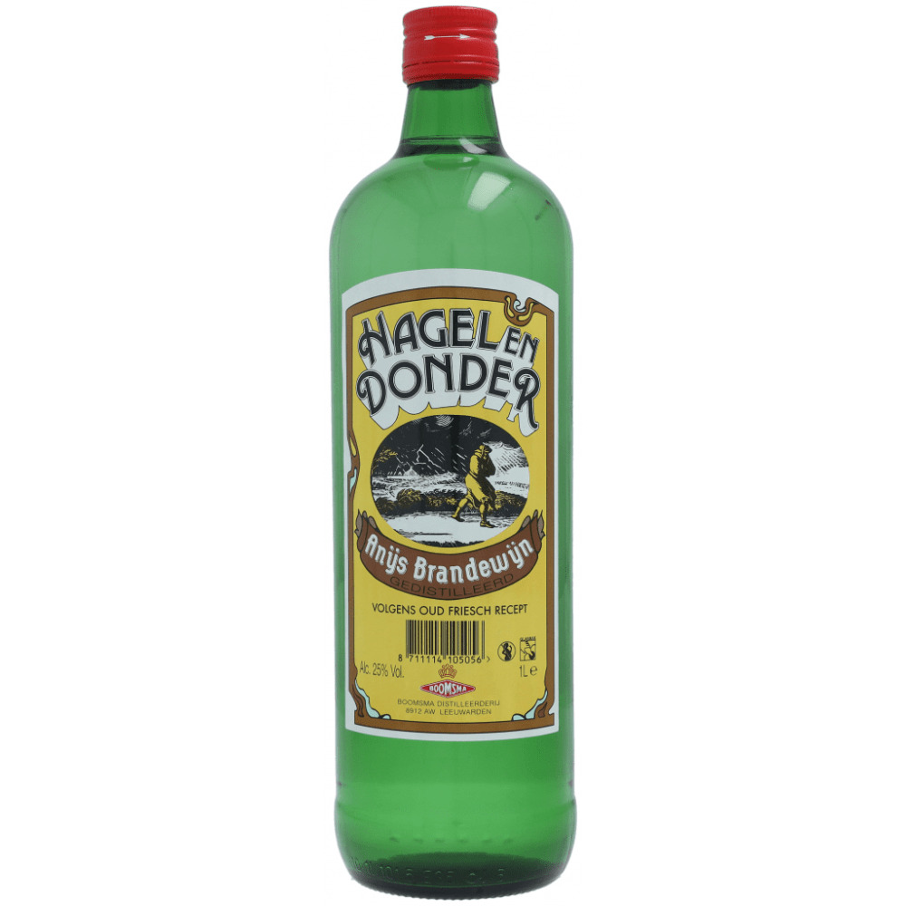 Boomsma - Hagel En Donder Anijslikeur 1 liter