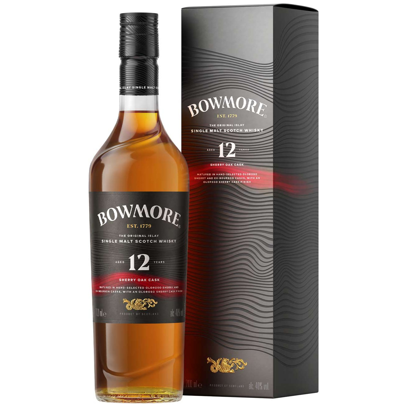 Bowmore, 12 years - Sherry Oak 70cl