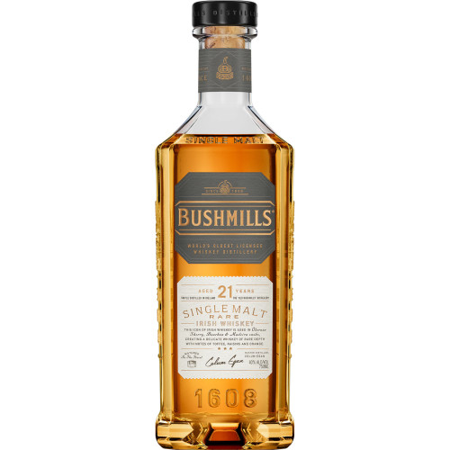 Bushmills Malt - 21 Y, Rare 70cl