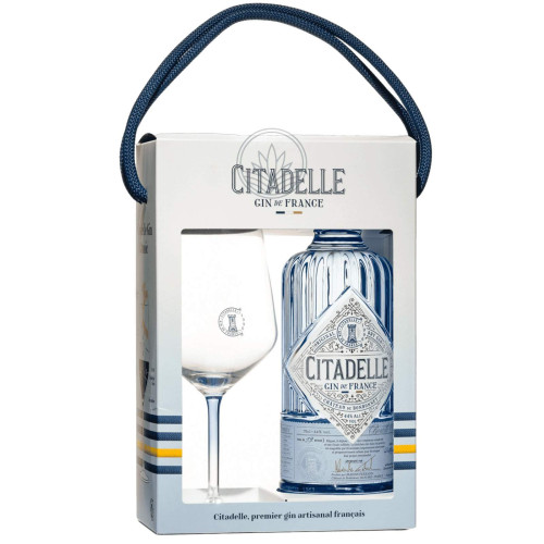 Citadelle Gin Giftpack Glas 70cl