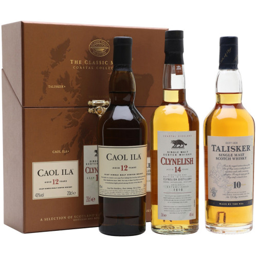 Classic Malt Collection - Caol Ila, Clynelish, Talisker 60cl