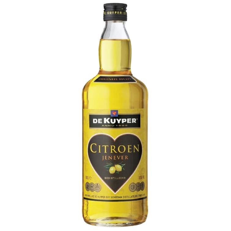 De Kuyper - Citroenjenever 1 liter