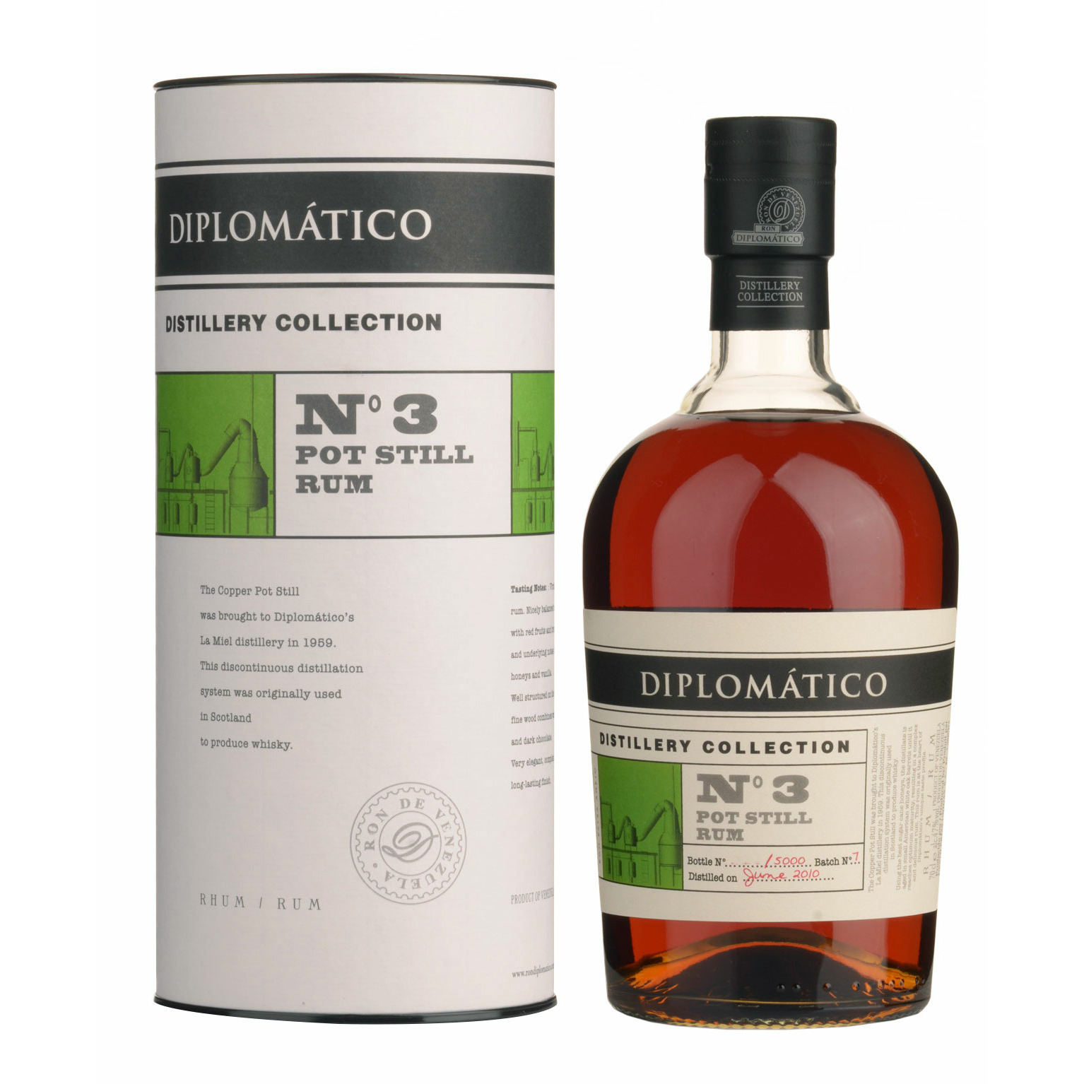 Diplomático - Distillery Collection No 3 Pot Still 70cl