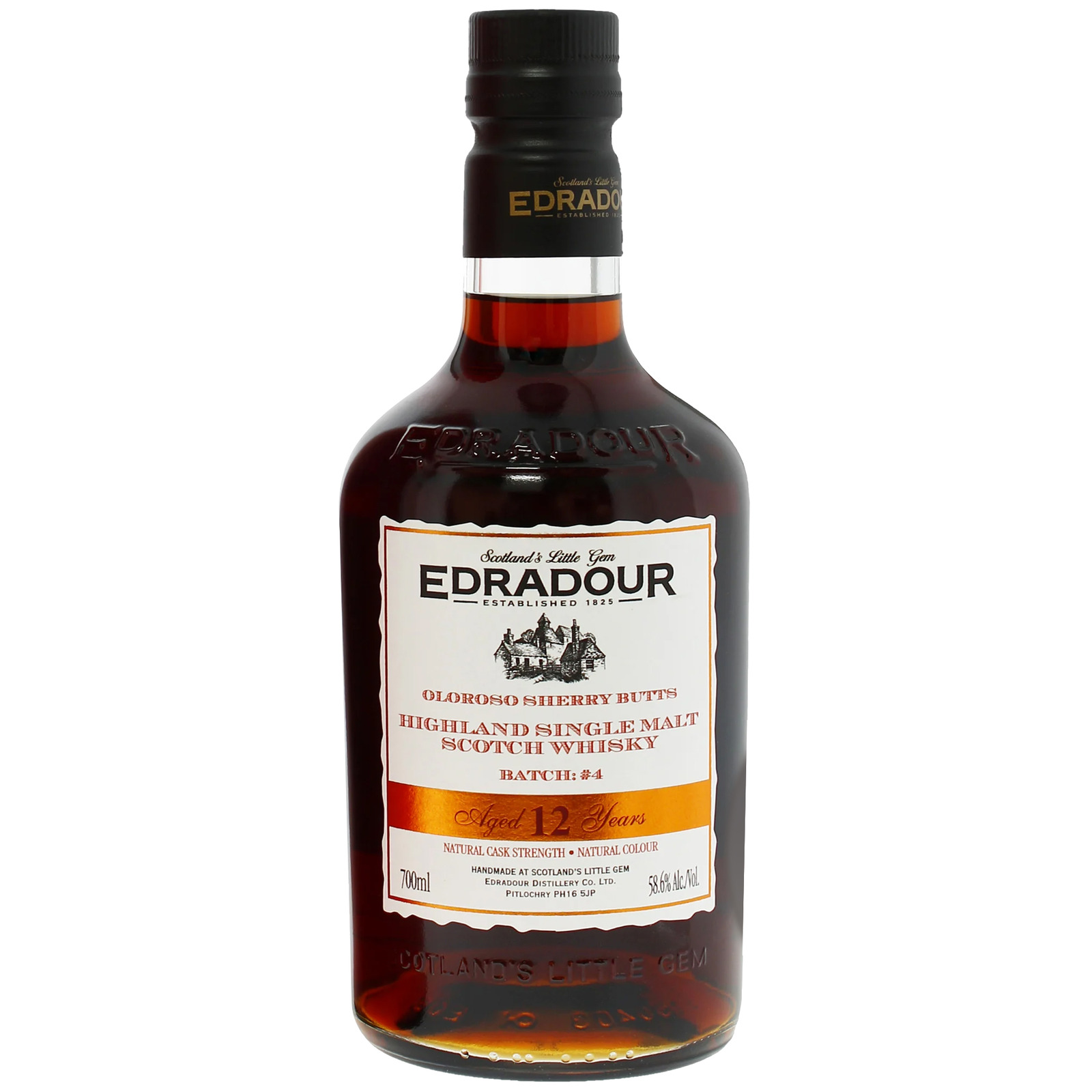 Edradour, 12 years - Cask Strength 70cl