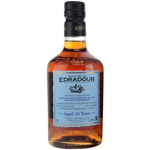 Edradour, 16 years - Barolo Cask Finish 70cl