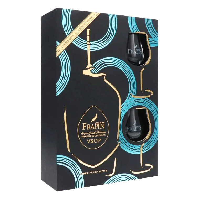 Frapin - VSOP Giftpack 2 Glazen 70cl