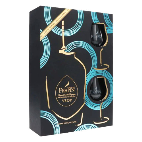 Frapin - VSOP Giftpack 2 Glazen 70cl