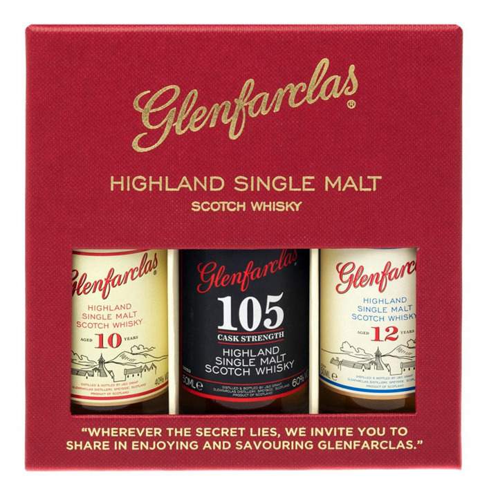 Glenfarclas - 10/12/CS (Miniset) 150ml