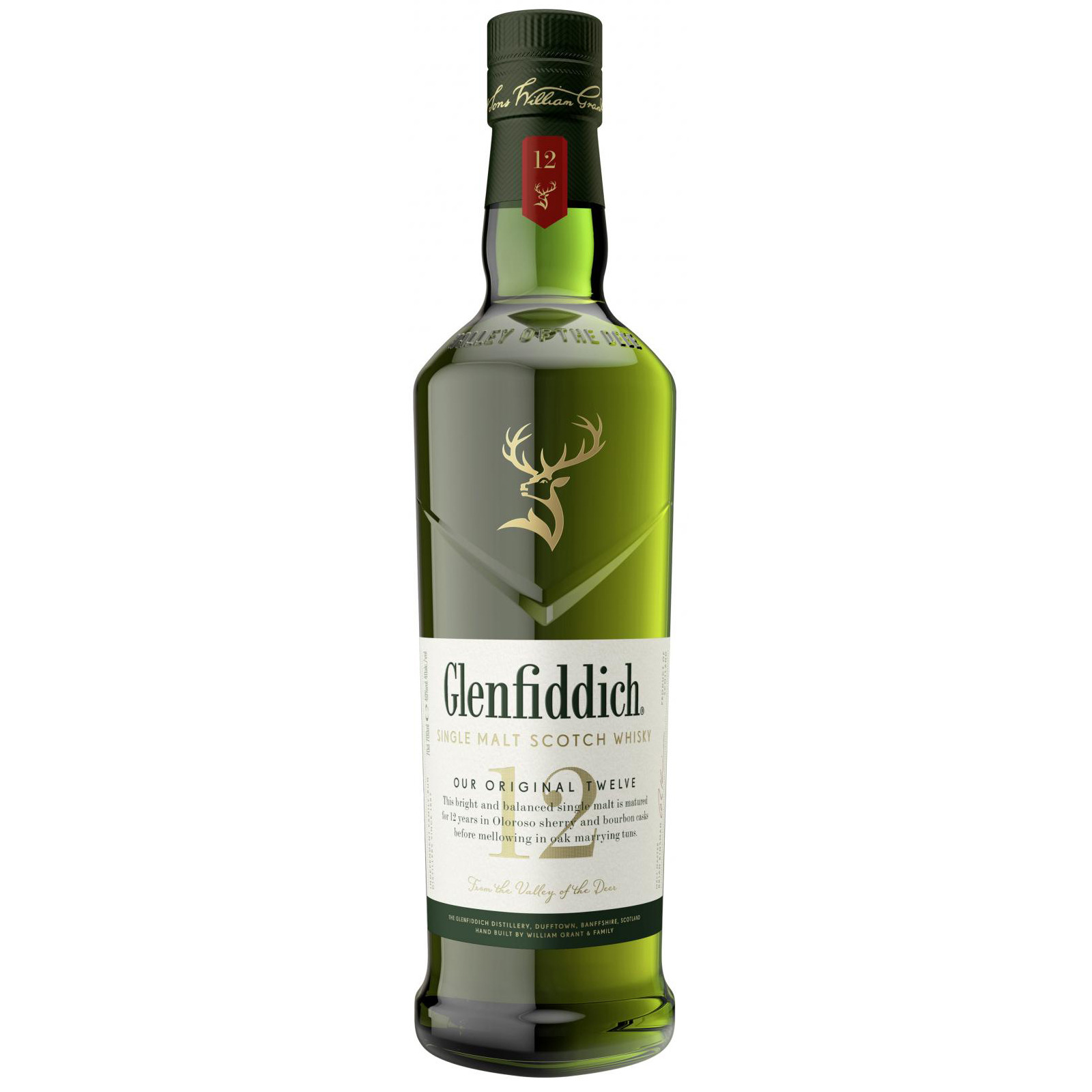 Glenfiddich, 12 years 1 liter