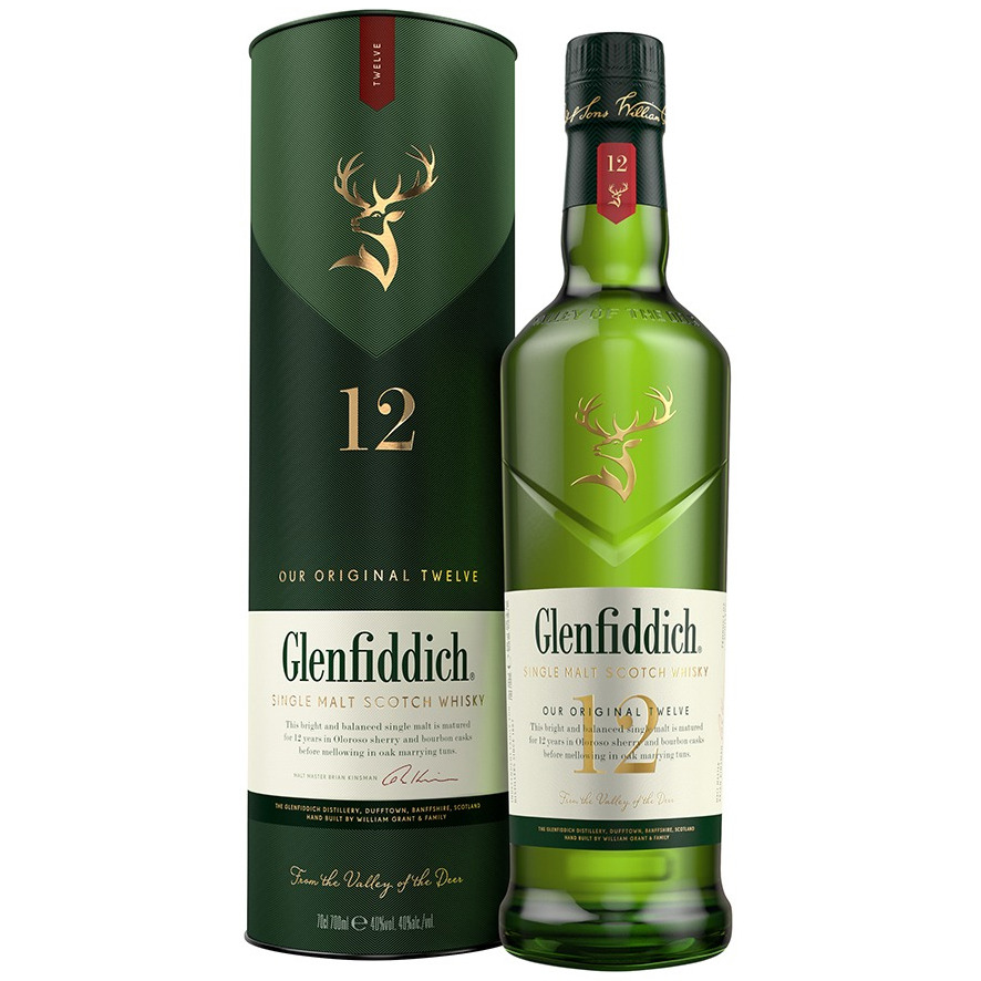 Glenfiddich, 12 years 70cl