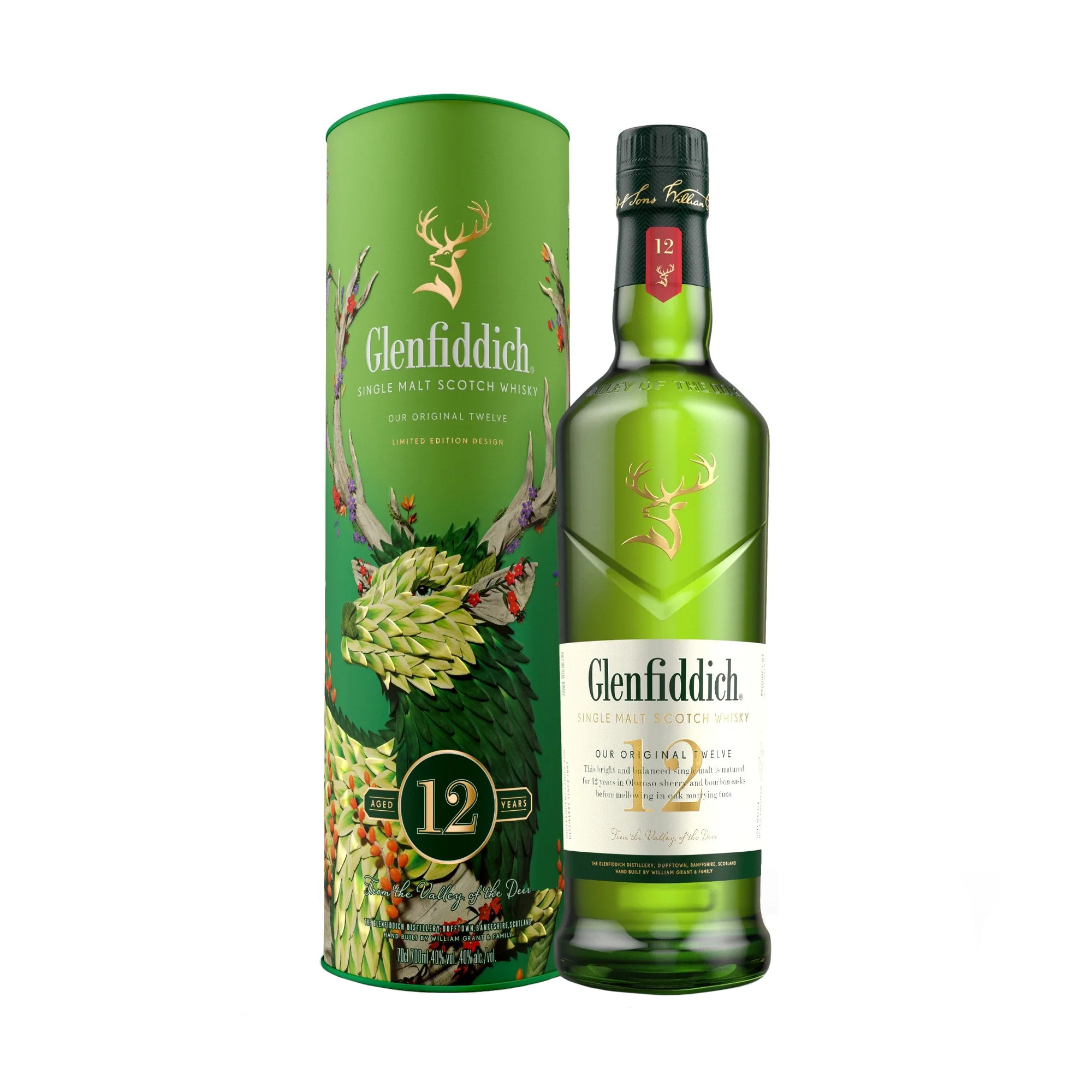 Glenfiddich, 12 years - Limited Festive Design 70cl