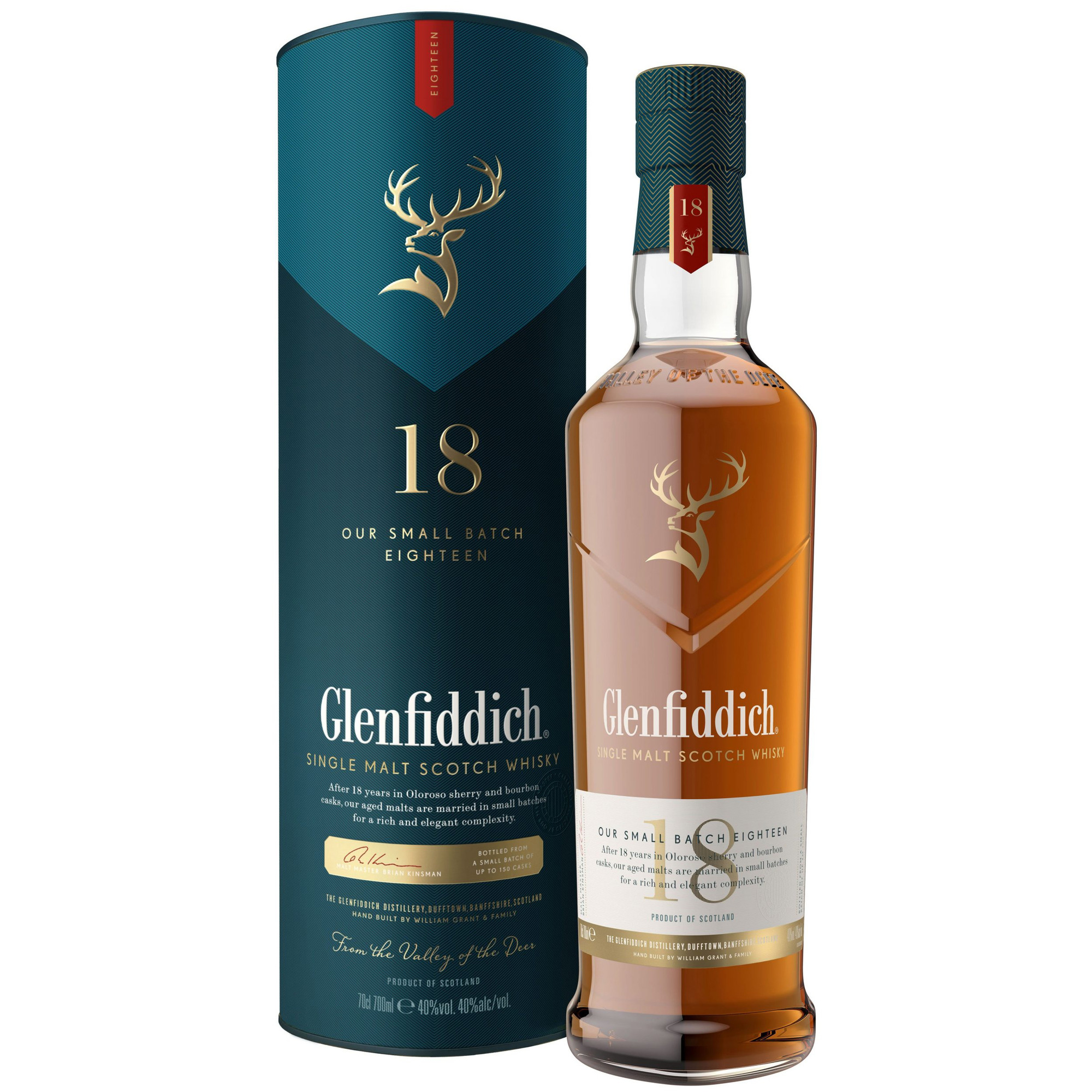 Glenfiddich, 18 years 70cl