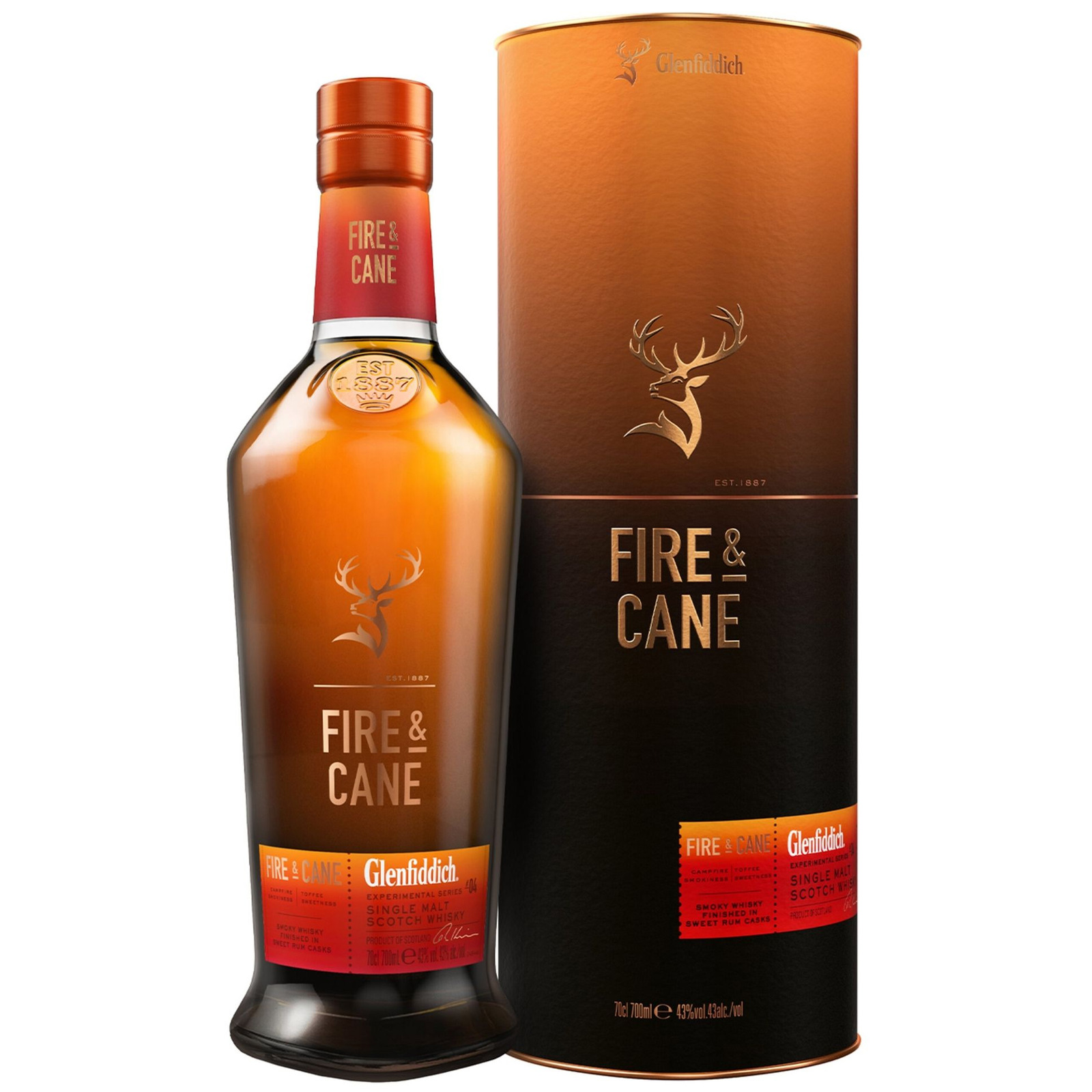 Glenfiddich - Experimental Series #4 Fire & Cane 70cl