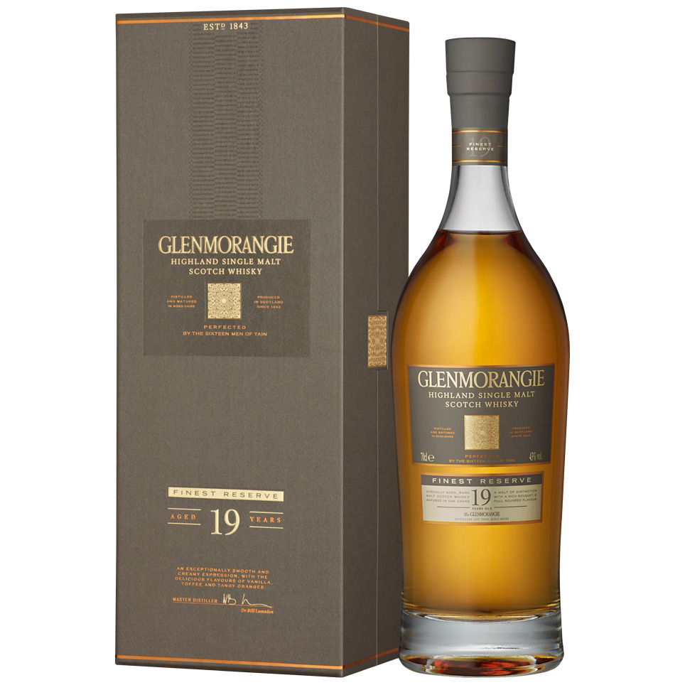 Glenmorangie, 19 years - Finest Reserve 70cl