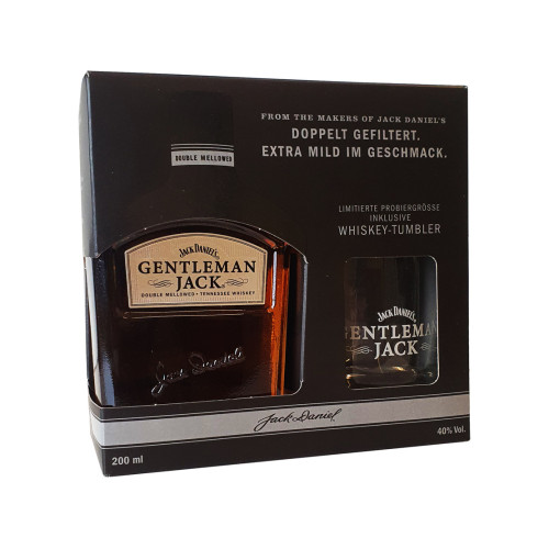 Jack Daniel's - Gentleman Jack Mini Giftpack 200ml