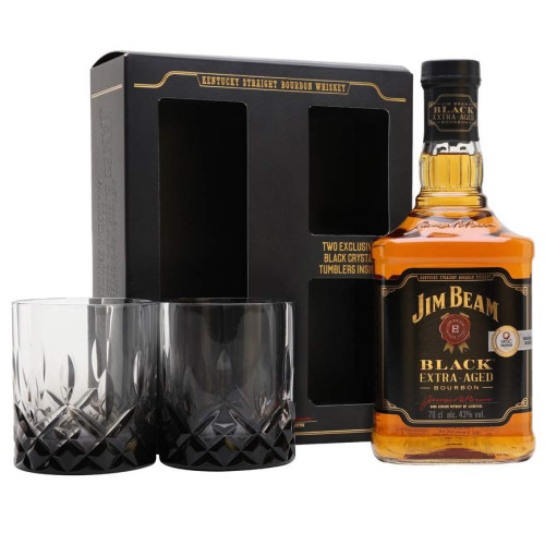Jim Beam - Black Gift Set 70cl