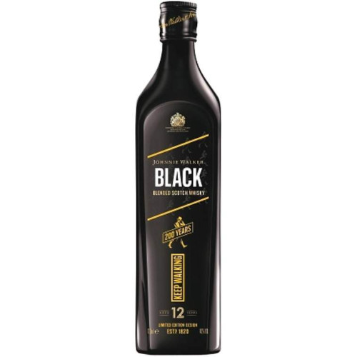 Johnnie Walker, 12 - Black Label, 200 Anniversary 70cl