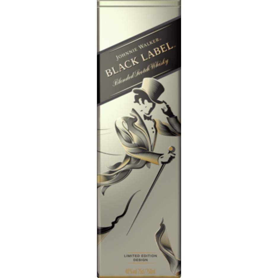 Johnnie Walker - Black Label, 12 Y in Tin Box 70cl