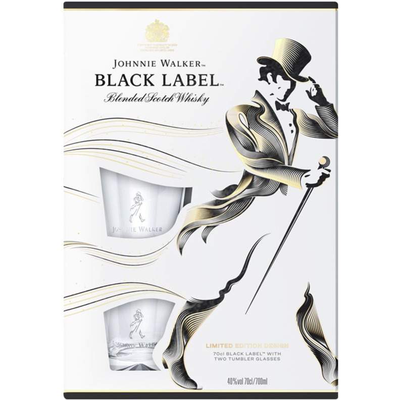 Johnnie Walker - Black Label cadeau 70cl