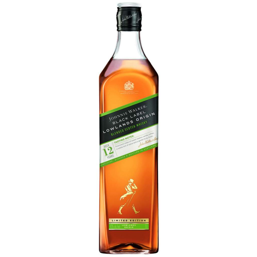 Johnnie Walker - Black Label Lowlands Origin 1 liter