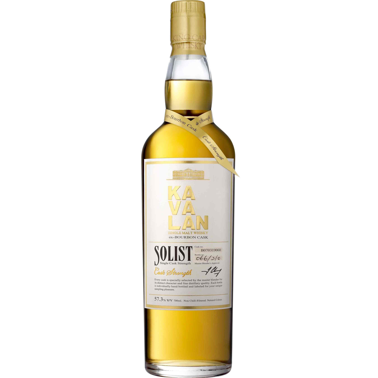 Kavalan - Solist, Ex Bourbon Cask C.S. 70cl