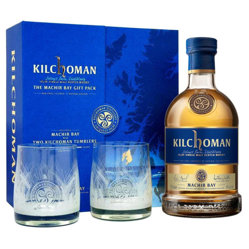 Kilchoman - Machir bay Gift Pack 70cl