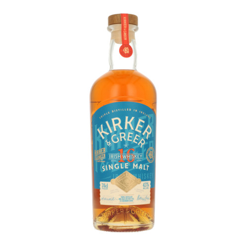 Kirker & Greer, 16 years - Shamrock Single Malt 70cl