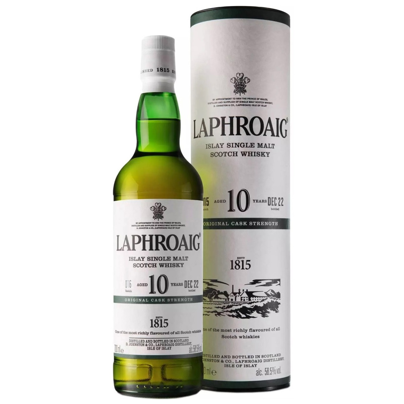 Laphroaig, 10 years - Cask Strength, Batch 16 70cl