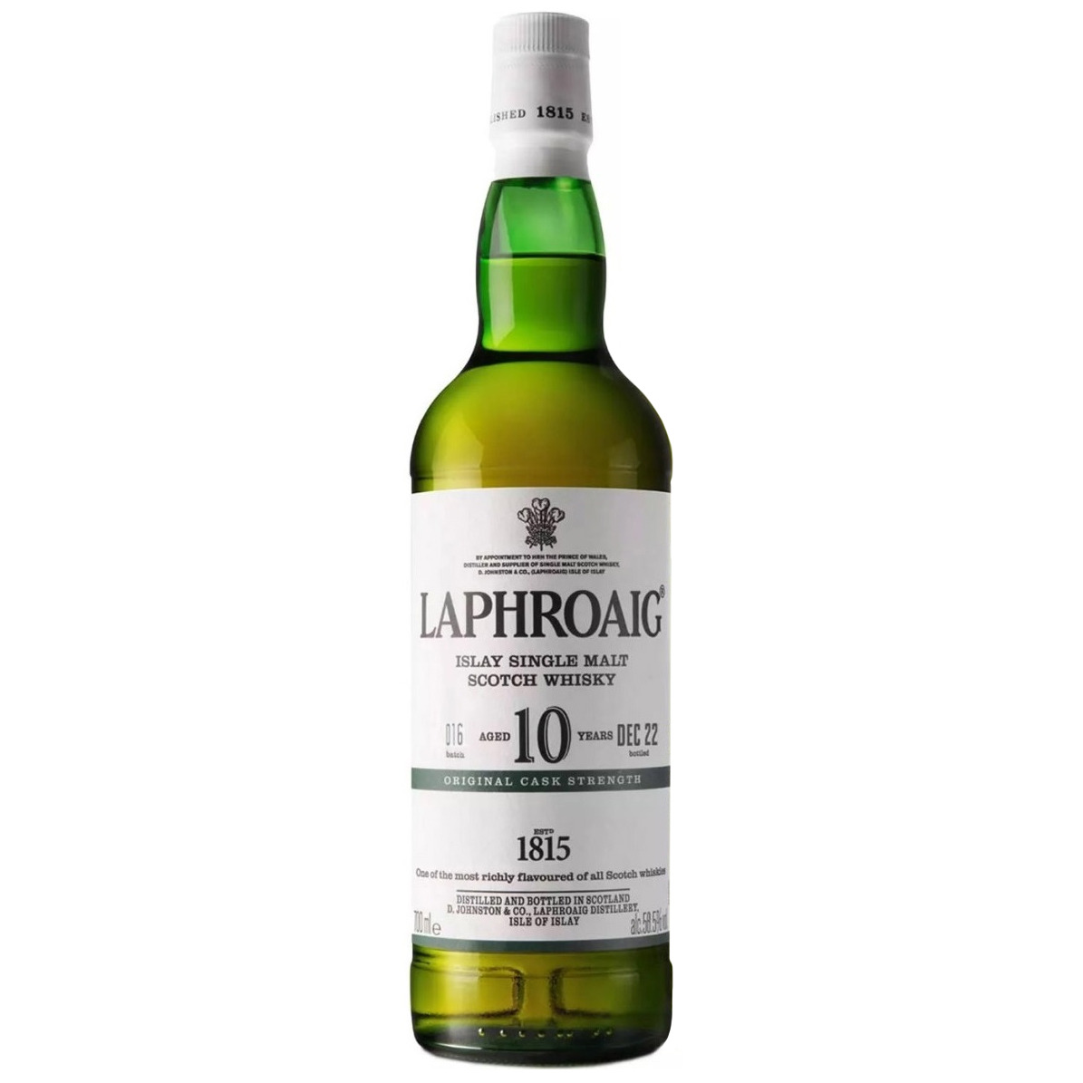 Laphroaig, 10 years - Cask Strength, Batch 16 70cl