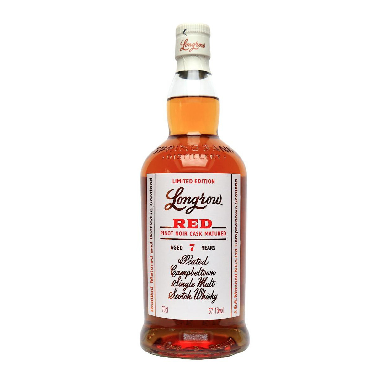 Longrow, 7 years - Red 70cl