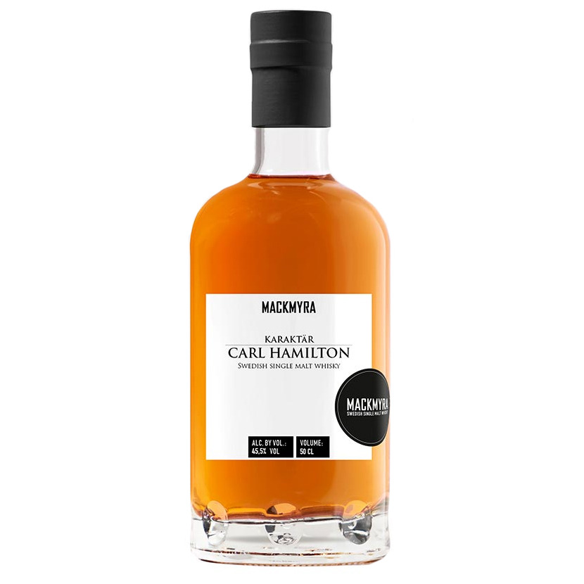 Mackmyra - Karaktär Carl Hamilton 50cl