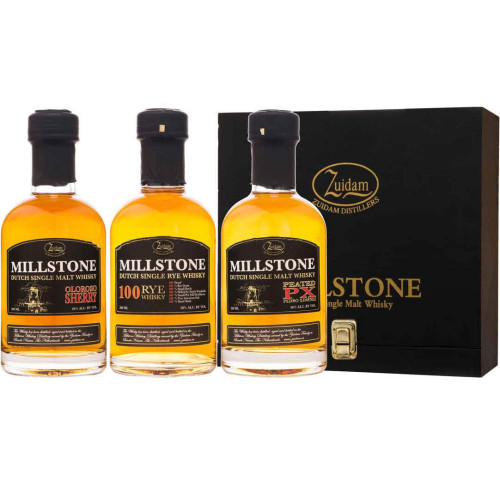 Millstone - Gift set in kist 60cl
