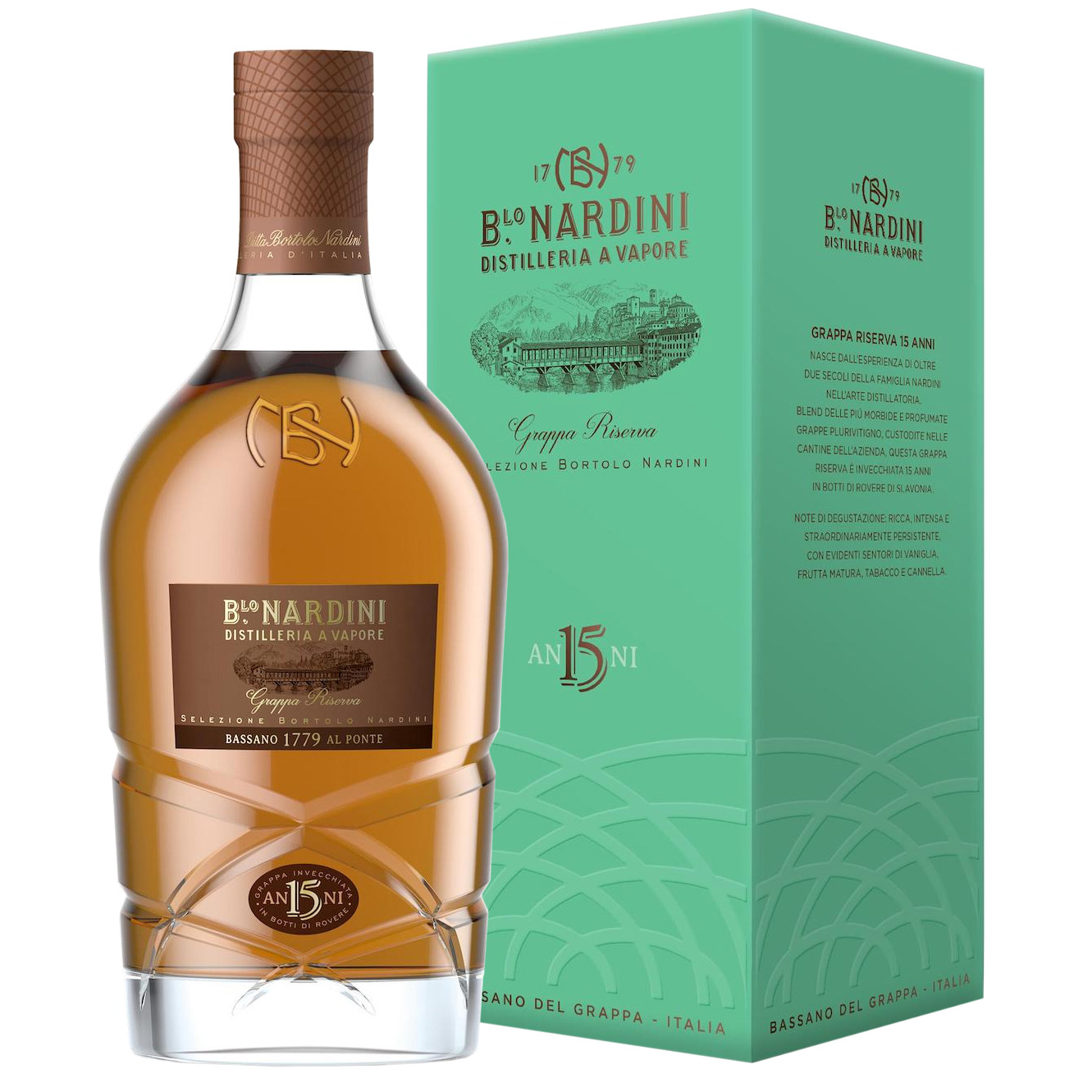 Nardini - Grappa Riserva ,15 years 70cl