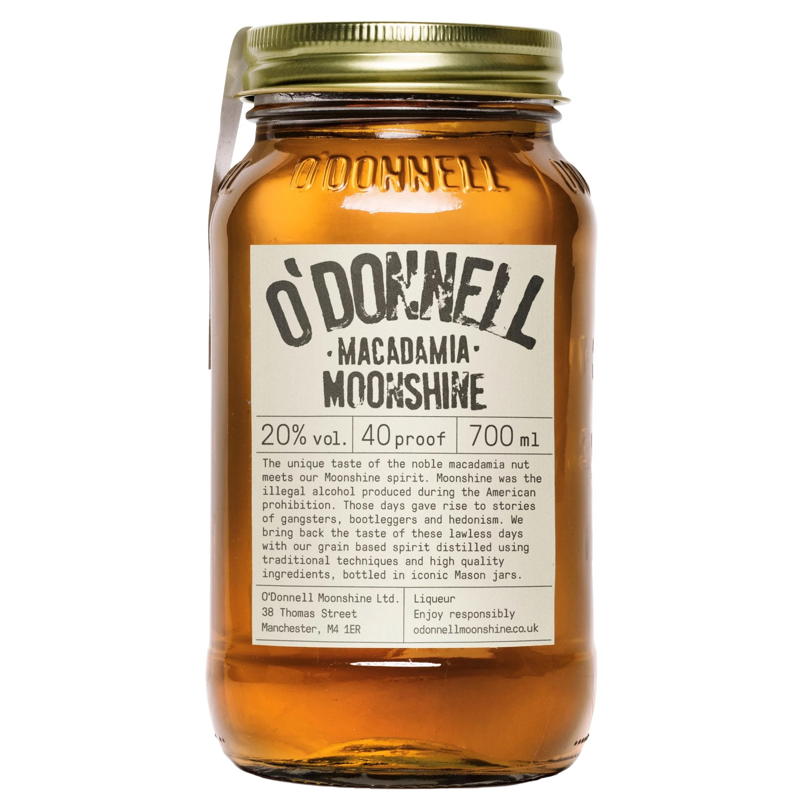 O'Donnell Moonshine - Macadamia 70cl