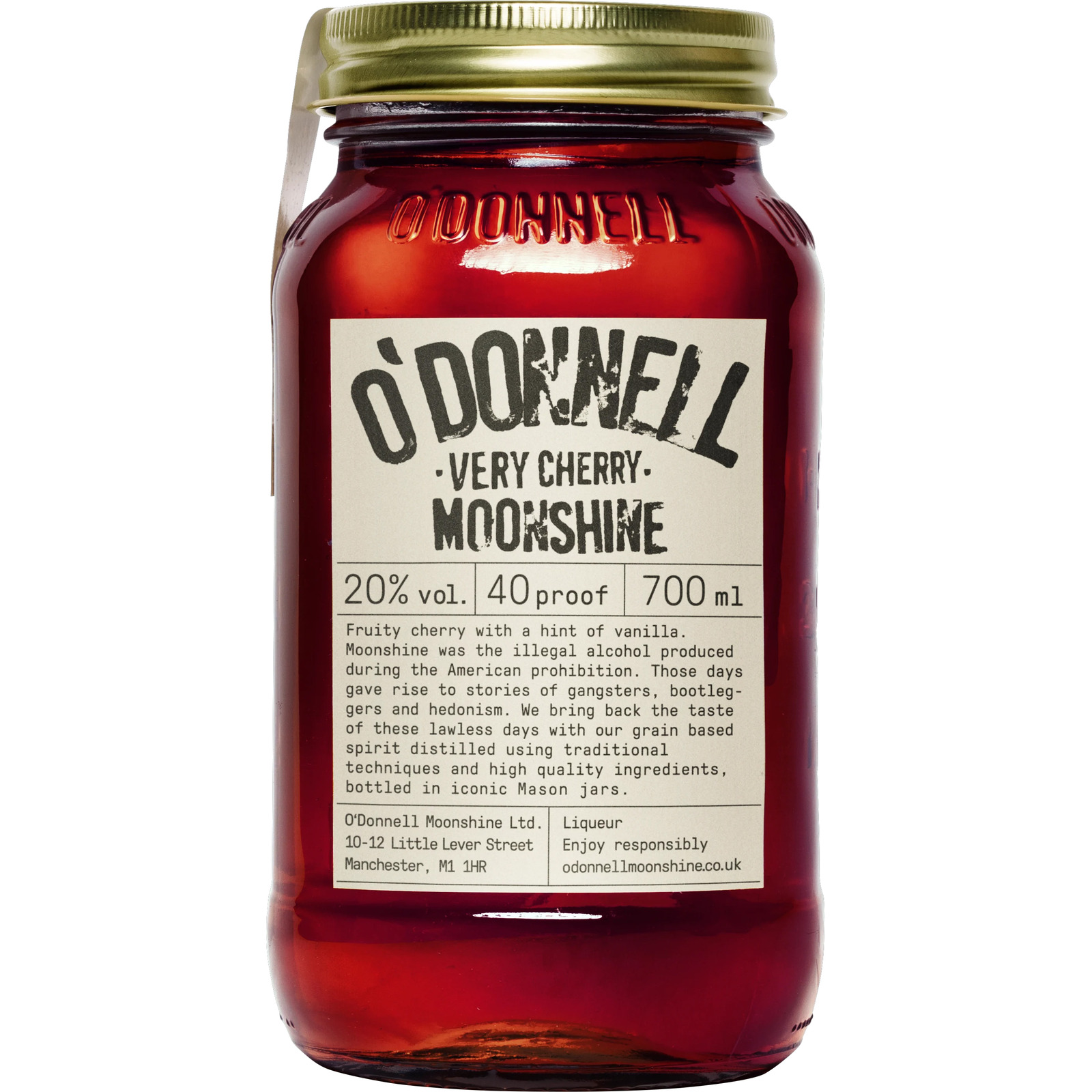O'Donnell Moonshine - Very Cherry 70cl